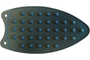 MSV Bügeleisen Ablage 27 x 14,5 cm Silikon-Bügeleisenunterlage - bis zu 250°C hitzebeständig, rutschfest, pflegeleicht