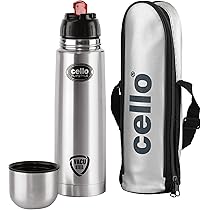 Cello Flipstyle Thermosteel Flask with Thermal Jacket 1000ml 