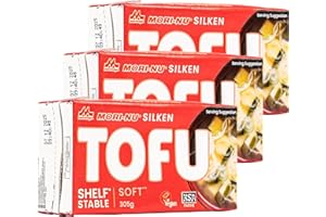 GENERISCH 3er Pack Tofu Soft/weich 305 g - Seidentofu Naturtofu hergestellt aus ausgesuchten Sojabohnen 100% Vegan