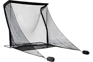 SimSpace Unisex Adult Tri Turf Multifunctional Golf Hitting Mat for Driving and Chipping Practice - Green, 64 cm x 40 cm