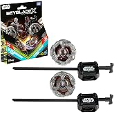 Beyblade X and Star Wars Collaboration, The Mandalorian 3-60F vs. Moff Gideon 3-80N Multipack