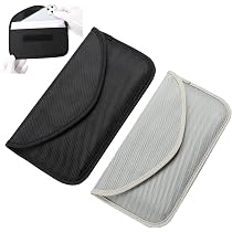 Faraday Bag 4 Pezzi Per Cellulari, Laptop E Chiavi Auto – Schermatura EMP Impermeabile E Ignifuga (Taglie Varie)