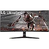 LG 34GN73A UltraGear Gaming Monitor 34" UltraWide Curvo 21:9 LED IPS HDR, 2560x1080, 1ms MBR, G-Sync Compatible e AMD…