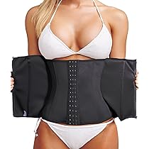 Loday Waist Trainer Corset For Weight Loss Tummy Control Sport Workout Body Shaper Black Medium Buy Online At Best Price In Uae Amazon Ae