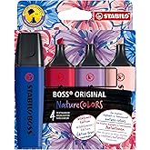 STABILO BOSS NatureCOLORS Wildflower - 4'l&uuml; Paket