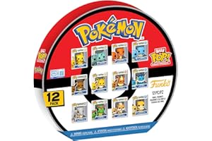 Funko Bitty Pop! Pokemon: confezione da 12 - Include Pikachu, Eveee, Charmander, Squirtle e altri - 2,2 cm - Miniatura da collezione - Giocattoli in miniatura - Idea regalo