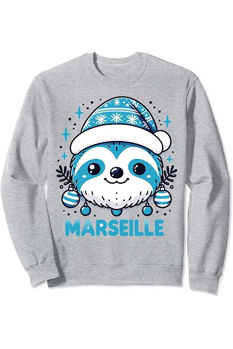 Sweat à Capuche Motif Chat Lune - Carte Tarot XVII The Moon - Style Mystique Et Astrologie - Coupe Classique