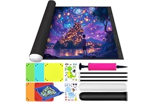 ZUSUZU Tappeto Puzzle,Tappetino Puzzle,Risparmio Puzzle,Puzzle Roller,Puzzle Mat 3000 2000 1500 Pezzi