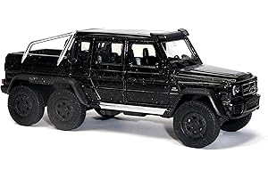 YLSHGXFC Generisch Welly Mercedes Benz Classe G G63 AMG 6x6 nero modellauto ca. 13,5 cm