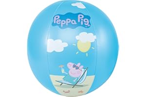 Happy People-16264 Pep Peppa Pig-Palla da Acqua, ca. 29 cm, Multicolore, 16264