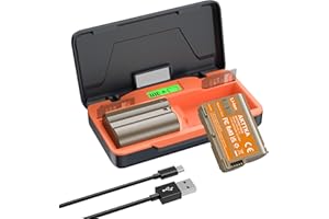 AKTTKA Batterie EN-EL15C 3000mAh (2 Pezzi) – Kit Ricarica Rapida 20W con LCD & Porta SD – Compatibile con Nikon EN-EL15/EL15C e Z8 Z7 Z6 Z5 Z6II Z7II Z6III D7500 D7200 D750 D850 D880 D780 D7000