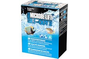 MICROBE-LIFT Sili-Out 2-1000 ml - Leistungsstarker Silikat Absorber, entfernt effektiv Silikat, Phosphat und weitere Schadstoffe aus jedem Aquarium, verbessert deutlich die Wasserqualität