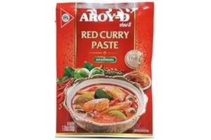Pasta Curry Rojo Aroy-D 50gr