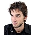 Wig Me Up - Parrucca Da Uomo Colore marrone, Capelli Corti Scompigliati E Arruffati, Giovanile, Alla Moda,Gfw1169-6