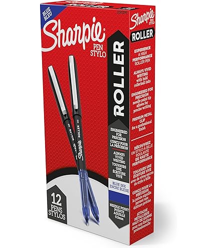 ROLLER SHARPIE PUNTA 0,5MM NEGRO X 2 UN