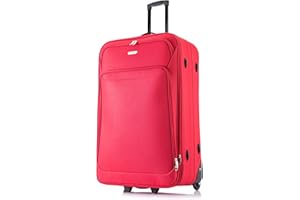 FLYMAX 26" Medium Lightweight Expandable Suitcase Luggage Case Trolley Bag Travel