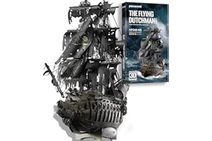 Piececool Puzzle 3D Metal Maqueta, Flying Dutchman Barco Pirata Maquetas Puzle 3D Maquetas para Regalos, Puzles 3D para Adultos y Adolescentes