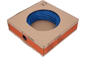 SL247 Lapp 4510023 H05V-K 1X1,0 - Cable de alimentación de PVC, color azul