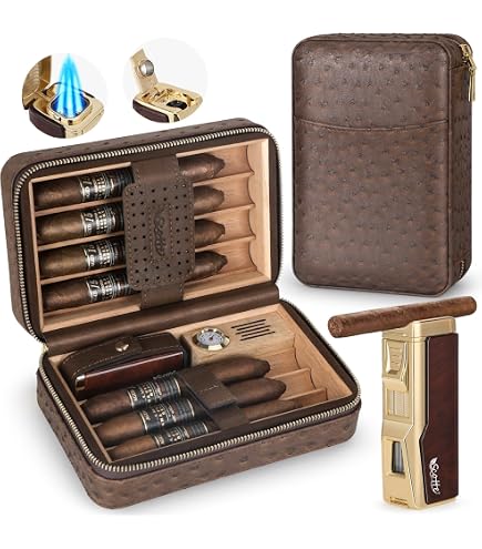 Xikar Reise-Humidor Für 30-50 Zigarren – Luftdicht, Wasserdicht, Bruchsicher