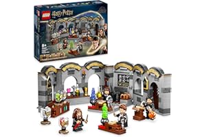 LEGO Harry Potter Castillo de Hogwarts: Clase de Pociones Juego, Colegio de Juguete Coleccionable, Regalo para Niñas y Niñas de 8 Años o Más, 4 Minifiguras Inc. Hermione Granger y Severus Snape 76431