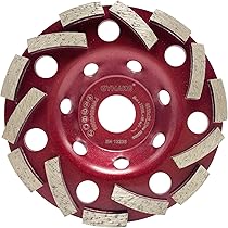 Disco Abrasivo Diamantato Piastra Smerigliatrice Per Calcestruzzo 125 X 222 Mm Per Calcestruzzo Granito Pietra E Muratura - Foto 3