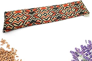 SAKITO Cuscino Termico Microonde (55x12 cm) - Terapia Naturale per lo Stress e i Dolori Muscolari - Uso Caldo o Freddo - Elevata Ritenzione del Calore - Profumo di Lavanda (Tribal, 55 x 12 cm)