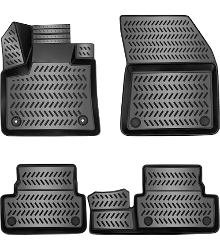 WOLTU 4x Tappeti Auto Tappetini Anteriori Posteriori Moquette