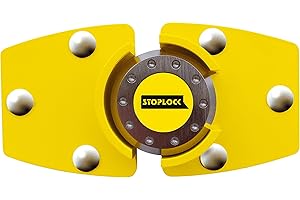 Stoplock Lieferwagen-Schloss HG 199-00 - Diebstahlsicherung für Heck-/Seitentüren von Nutzfahrzeugen, 1 Einheit