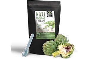 ‎FOODFROG Artischocken Extrakt | 5% Cynarin | 100g Extrakt PULVER | ohne Zusatzstoffe und laborgeprüft | artichoke extract powder | hochdosiert, vegan und in Deutschland abgefüllt. (Pulver 100g)
