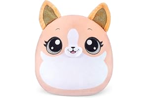 RAINBOCORNS Coco Surprise Coco Squishies Mochi the Corgi, Ultra Soft Plushies, 30 cm, Cute Stuffed Animal Toy, Cuddle Plush (Corgi)