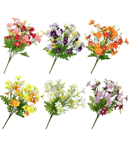 Mazzo Di Ranuncoli Finti Artplants: Bianco-Rosa, 20 Cm, Artificiali Decorativi - 4