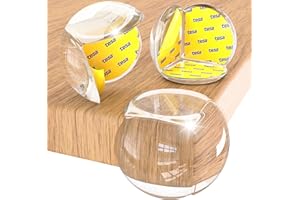 ‎ADLERSFELD Adlersfeld® Kantenschutz Baby (12 Stück) - Selbstklebender Eckenschutz Baby zum Schutz vor Verletzungen - Starker Halt - Transparent - Einfache Anwendung für alle Möbel - Sicherheit für Baby & Kinder