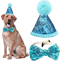 Cappello Compleanno Cane Con Papillon | Decorazione Festa Animali Domestici | Regalo Carino - Foto 8