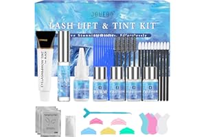 JOUEDO Lash Lift Kit, Eyelash Perm Kit for Natural Curling, Professional Eyelash Lift Kit for Long-Lasting Curl, DIY Lash Lamination Set for Salon & Home Use