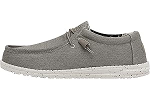 HEY DUDE HEYDUDE Wally Stretch Mix Wally - Zapatos Estilo Mocasín para Hombre
