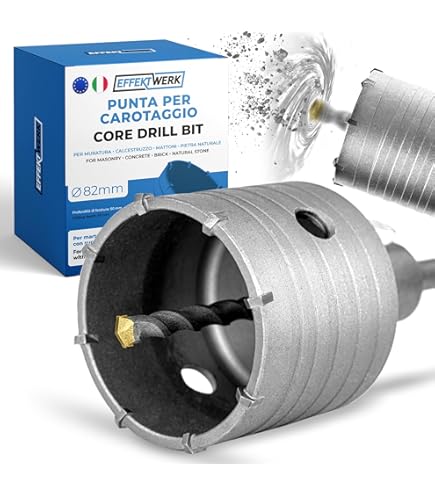 Fresa A Tazza Carotatrice 130mm - Per Fori In Cemento, Mattoni E Calcestruzzo - Ideale Per Condizionatori E Tubazioni - Foto 10