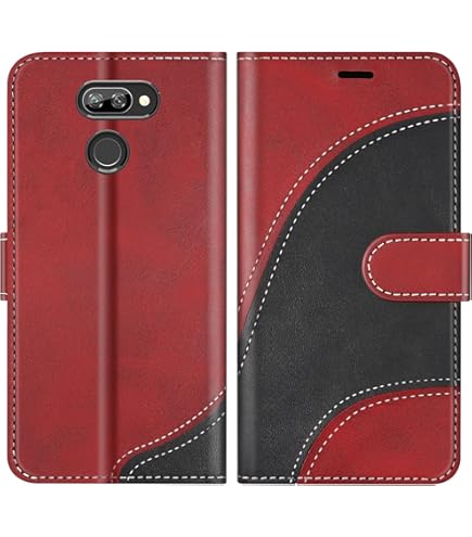 SONWO Custodia Portafoglio In PU Pelle Per Huawei P40 – Con Slot Carte E Supporto Magnetico – Nero - 4