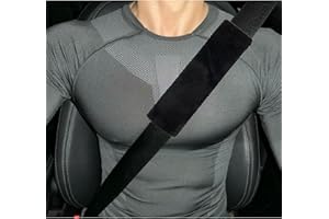 ‎CROSSARCTIC Crossarctic Car Seat Belt Cover 2 Pack Universal Car Seat Belt Shoulder Pads for Adults Kids Women Men Seat Belt Protector Pads for Sedan SUV