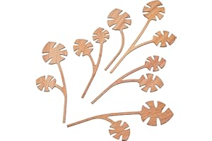 Alessi The Five Season MW64 3 F Hojas para Difusor de Fragancias de Ambiente, Madera de Caoba, Mhhh, Talla única