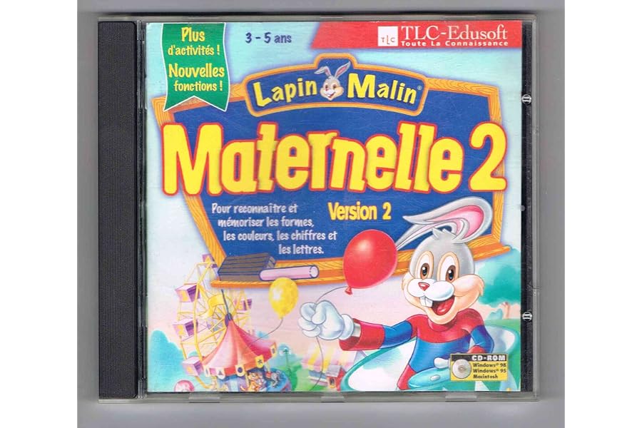 Lapin Malin : Maternelle 2, Version 2