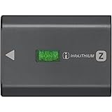 Sony NPFZ100 Z-series Rechargeable Battery Pack for Alpha A7 III, A7R III, A9 Digital Cameras black