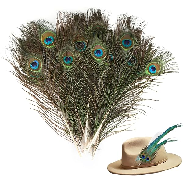 Costume Da Pavone Per Donne | Set 6 Pezzi Con Piume, Ciglia, Strass E Orecchini - Halloween E Carnevale - Foto 2