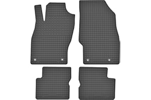 ‎MOTOHOBBY Rubber Floor Mats Set for Opel Corsa D - Perfect Fit