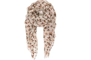MELIFLUOS DESIGNED IN SPAIN Pañuelos Fular Foulard Mujer Bufandas Estampado Diseño Español 100% Viscosa
