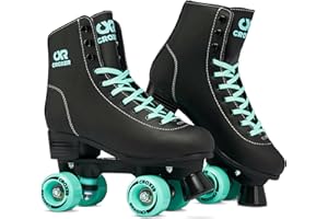 Croxer Lea - Patines de Ruedas, Color Verde y Rosa