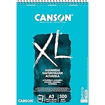 Canson Basik Zeichenpapier A3+ | 32,5 X 46 Cm | 10 Blatt, 130 G/m² | Einfarbig, Ohne Rand | Ideal Für Skizzen, Übungen, Kunst
