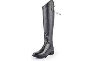 Shires Moretta Gianna Adults Leather Riding Boots - Black