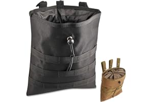 Gexgune Molle System Taktische Molle Dump Magazintasche Jagd Recovery Bag Drop Pouch Military Zubehör (7 Farben Optional)