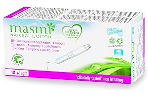 MASMI Tampons avec applicateur Biodégradable Mini