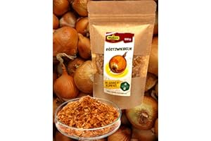 ‎WERNER'S Werner´s glutenfreie Röstzwiebeln mit Sonnenblumenöl - Maxipack (laktosefrei, ohne Farbstoffe) 500 g Beutel,